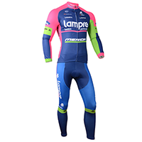 lampre thermo kerékpáros csapat ruha elölről