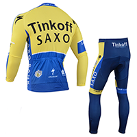 saxobank thermo kerékpáros csapat ruha hátulról