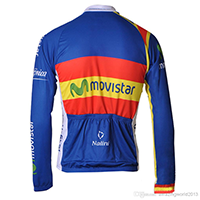 MOVISTAR thermo csapatmez hátulról