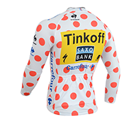 TINKOFF - SAXOBANK hosszúujjú mez hátulról