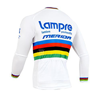 lampre kerékpáros mez hátulról